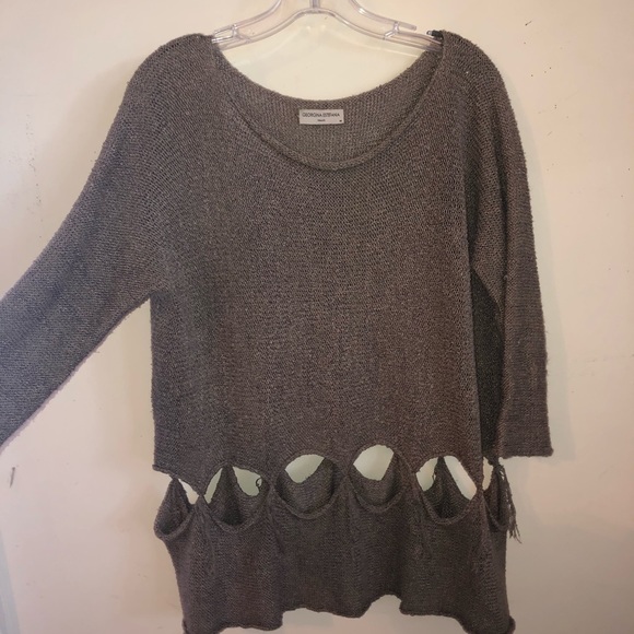 Georgina Estefania Boho Sweater with cutouts - Picture 5 of 8